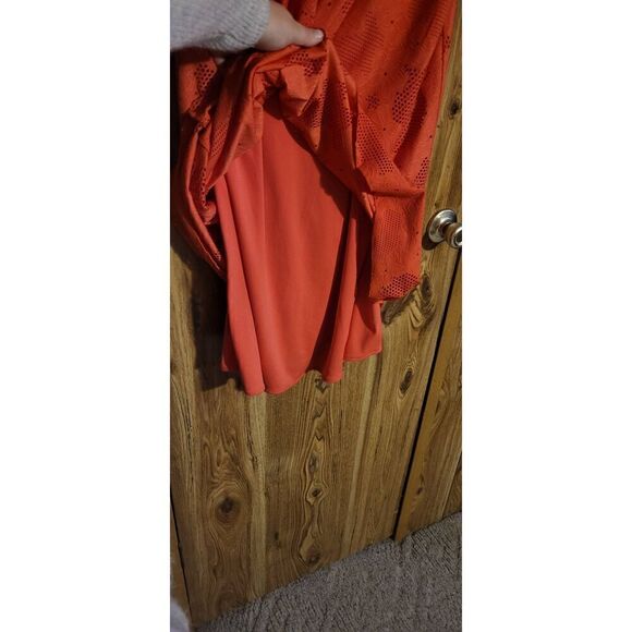 Perceptions coral midi dress - Picture 5 of 7